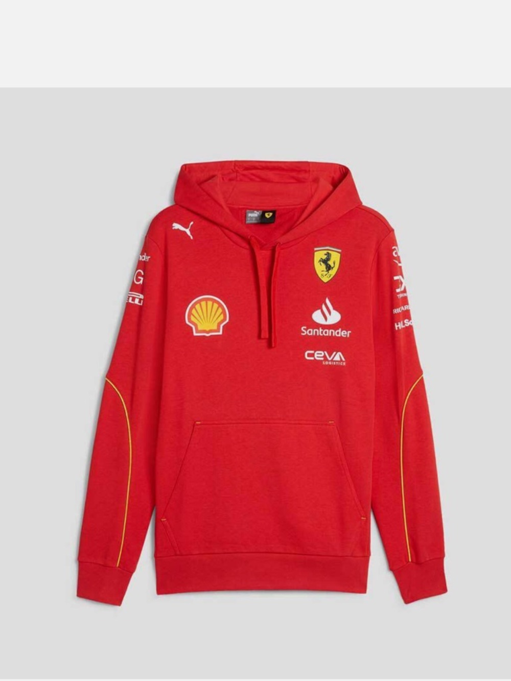 Scuderia Ferrari F1 Team Hooded Sweatshirt 2024 kids size small unisex